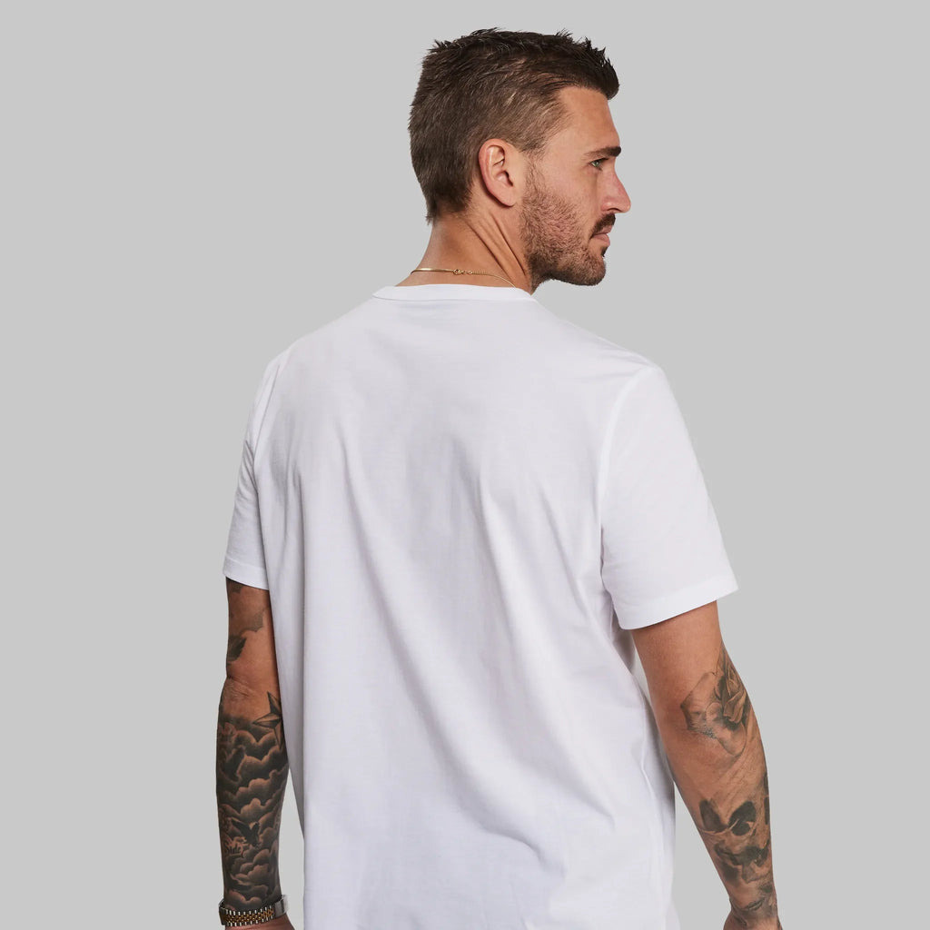 Vollebak 100 Year T Shirt Men's Cordura Cotton White