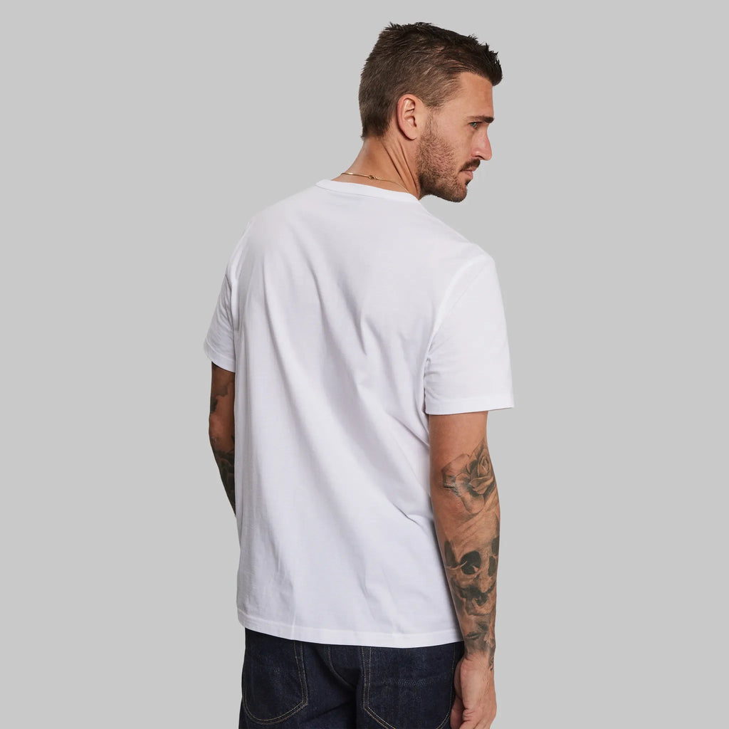 Vollebak 100 Year T Shirt Men's Cordura Cotton White