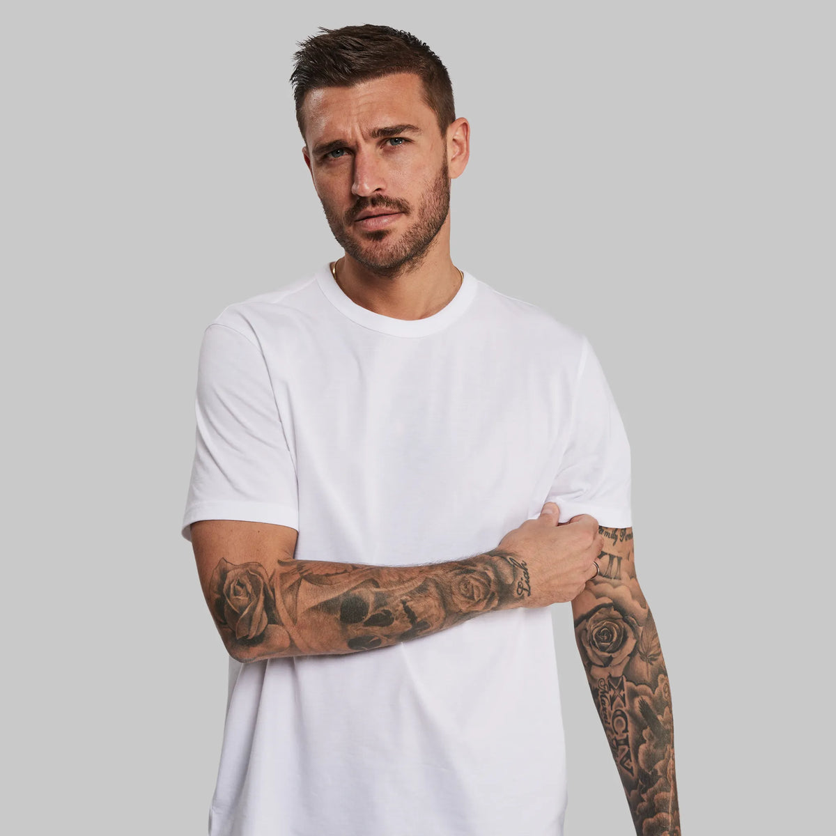Vollebak 100 Year T Shirt Men's Cordura Cotton White