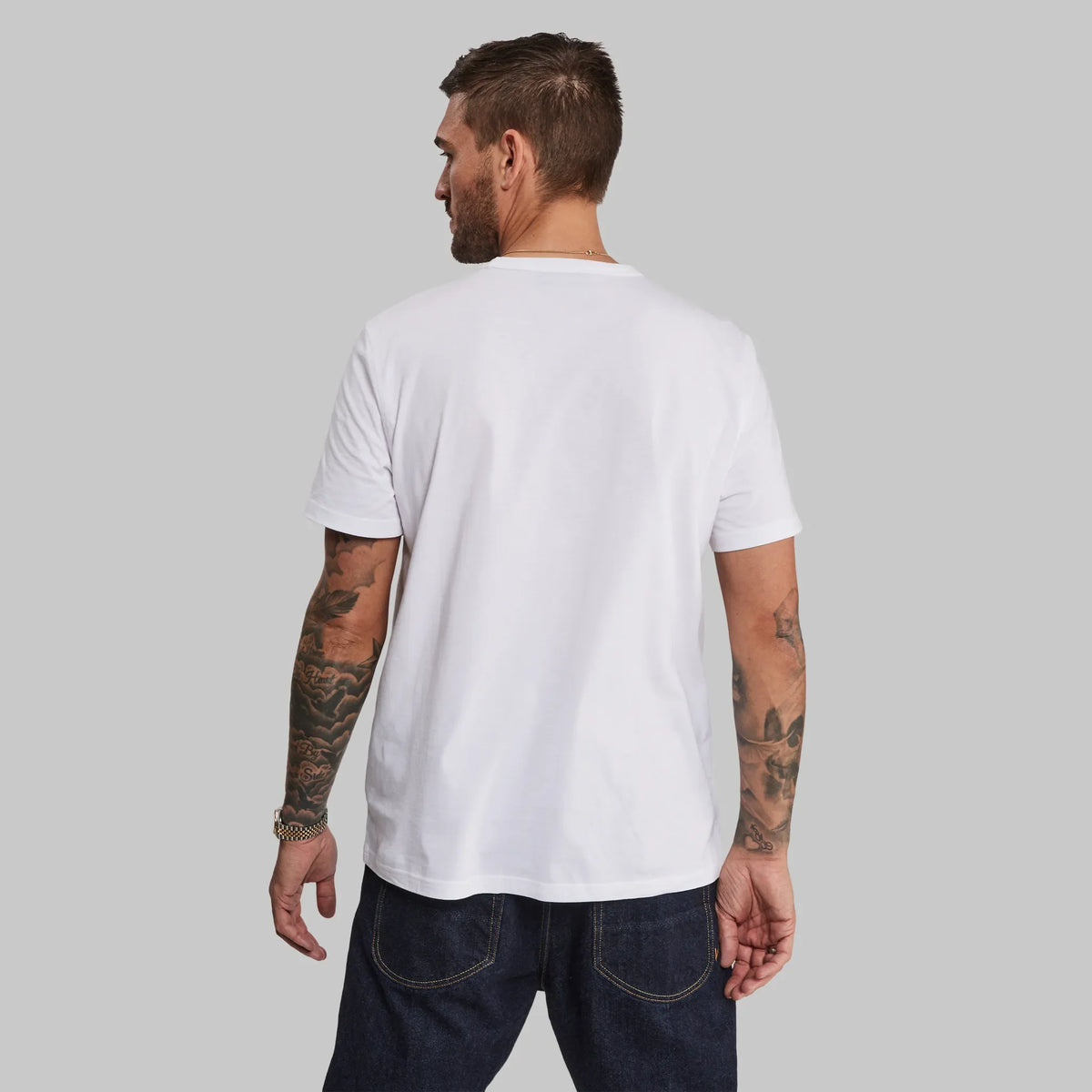 Vollebak 100 Year T Shirt Men's Cordura Cotton White