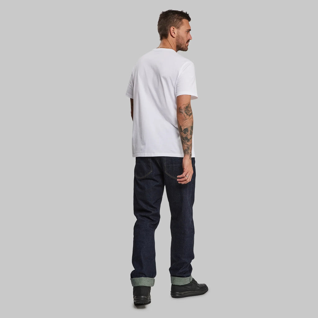 Vollebak 100 Year T Shirt Men's Cordura Cotton White