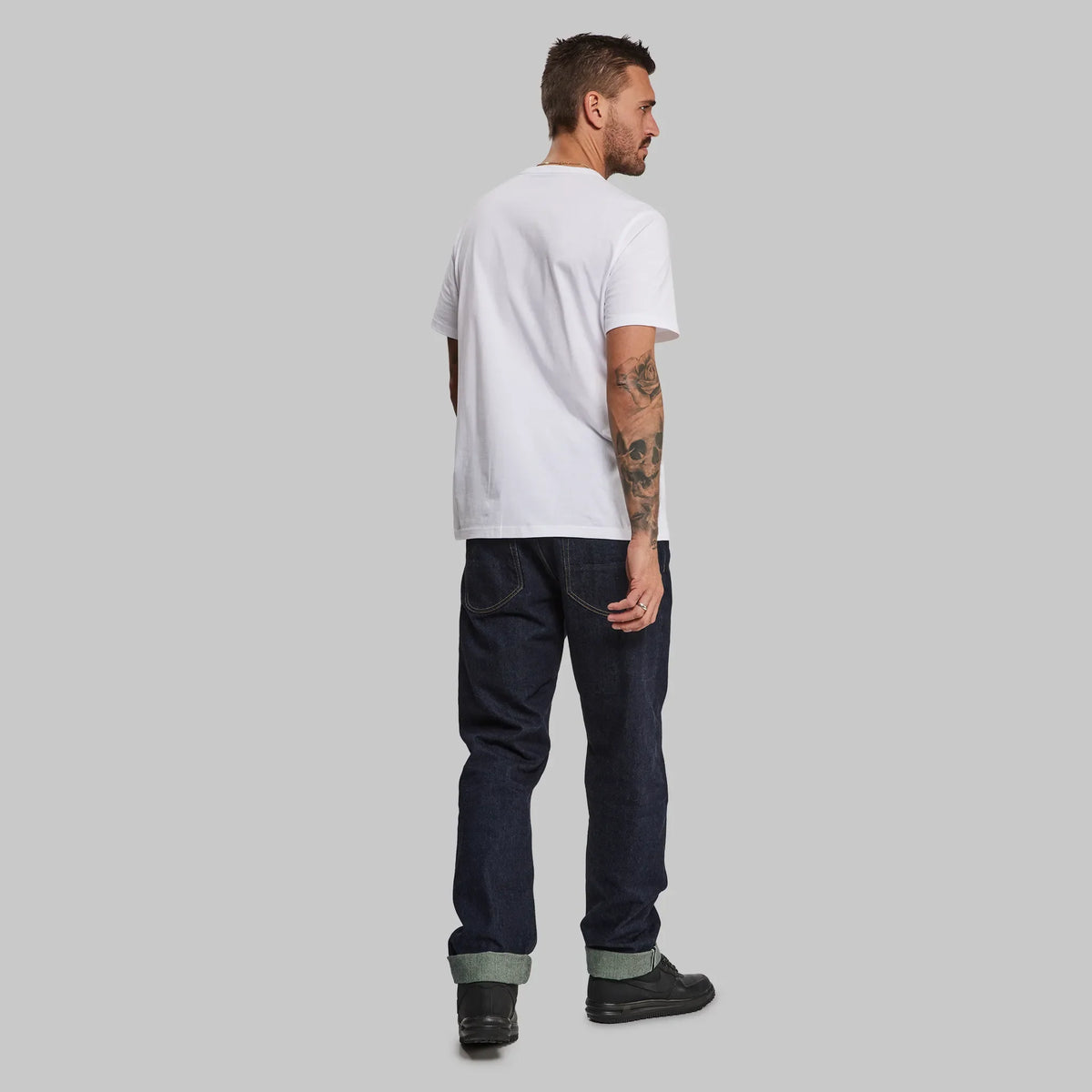 Vollebak 100 Year T Shirt Men's Cordura Cotton White
