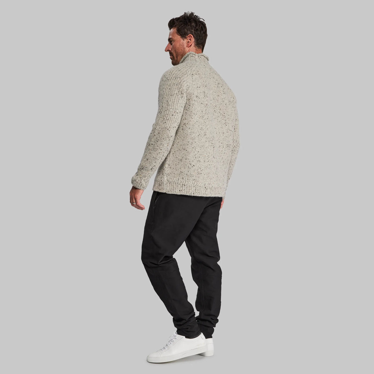 Vollebak Antarctic Sweater Men's Merino Wool Grey Edition