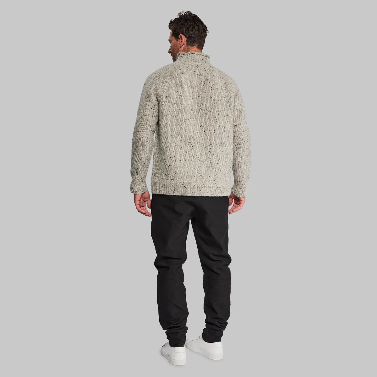 Vollebak Antarctic Sweater Men's Merino Wool Grey Edition
