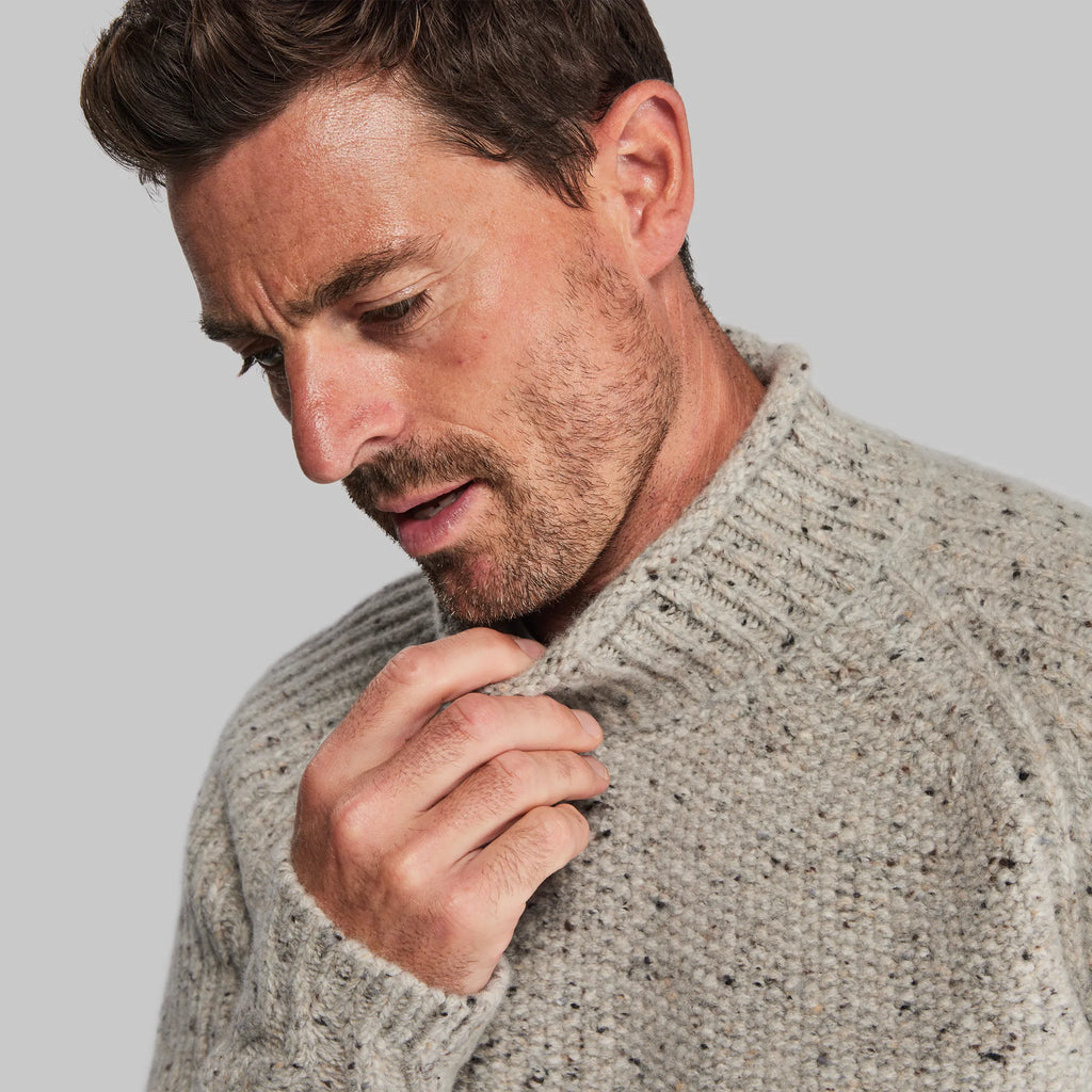 Vollebak Antarctic Sweater Men's Merino Wool Grey Edition