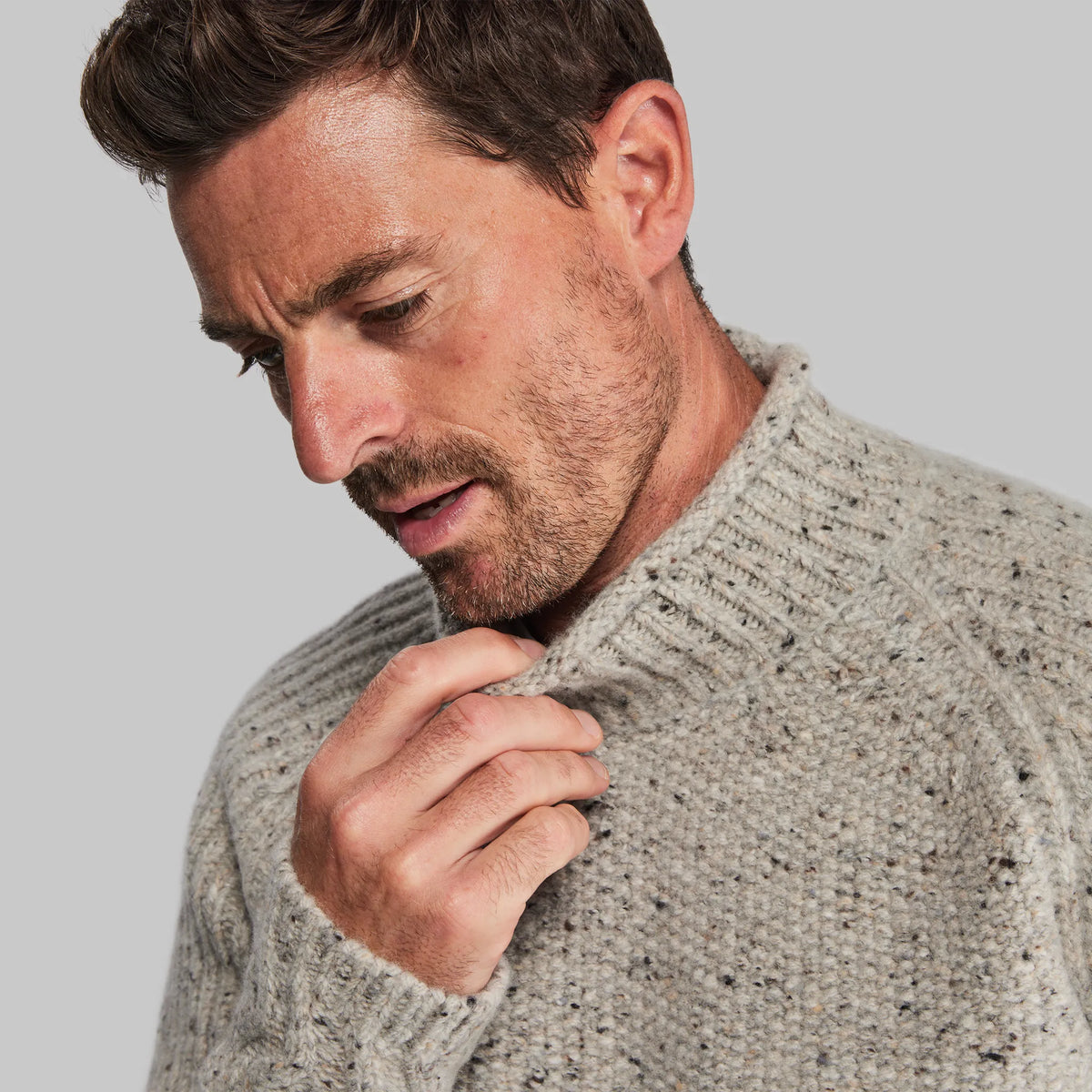 Vollebak Antarctic Sweater Men's Merino Wool Grey Edition