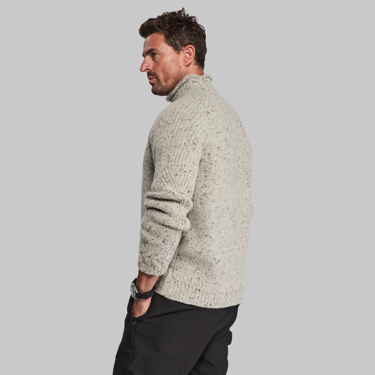 Vollebak Antarctic Sweater Men's Merino Wool Grey Edition