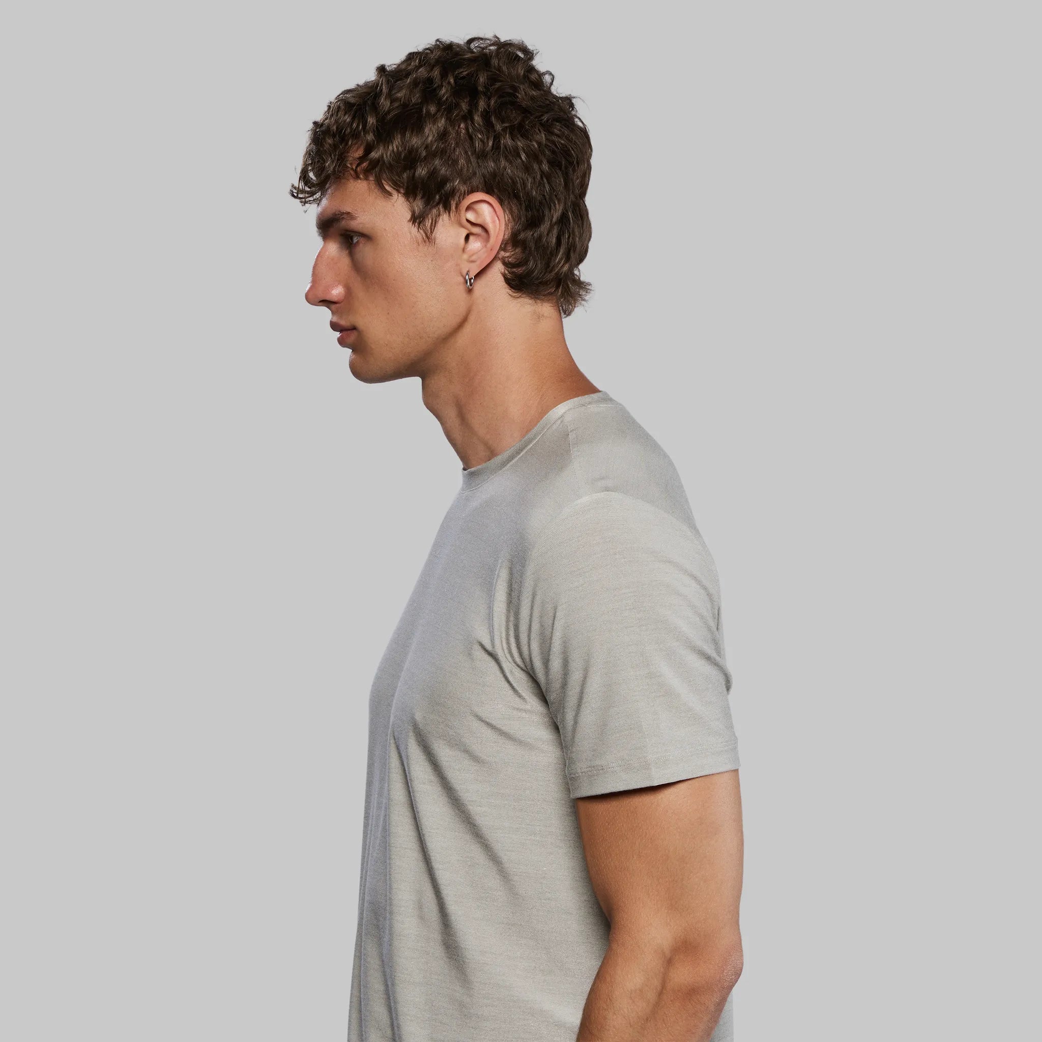 Vollebak Shielding T Shirt Modal Silver Blend