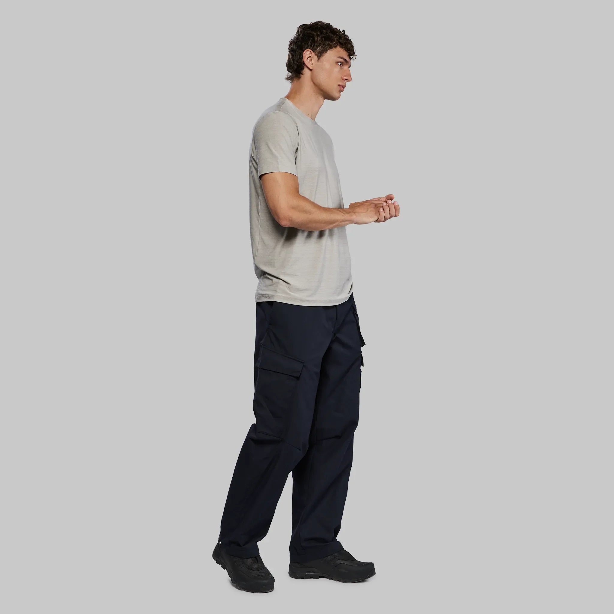Vollebak Shielding T Shirt Modal Silver Blend
