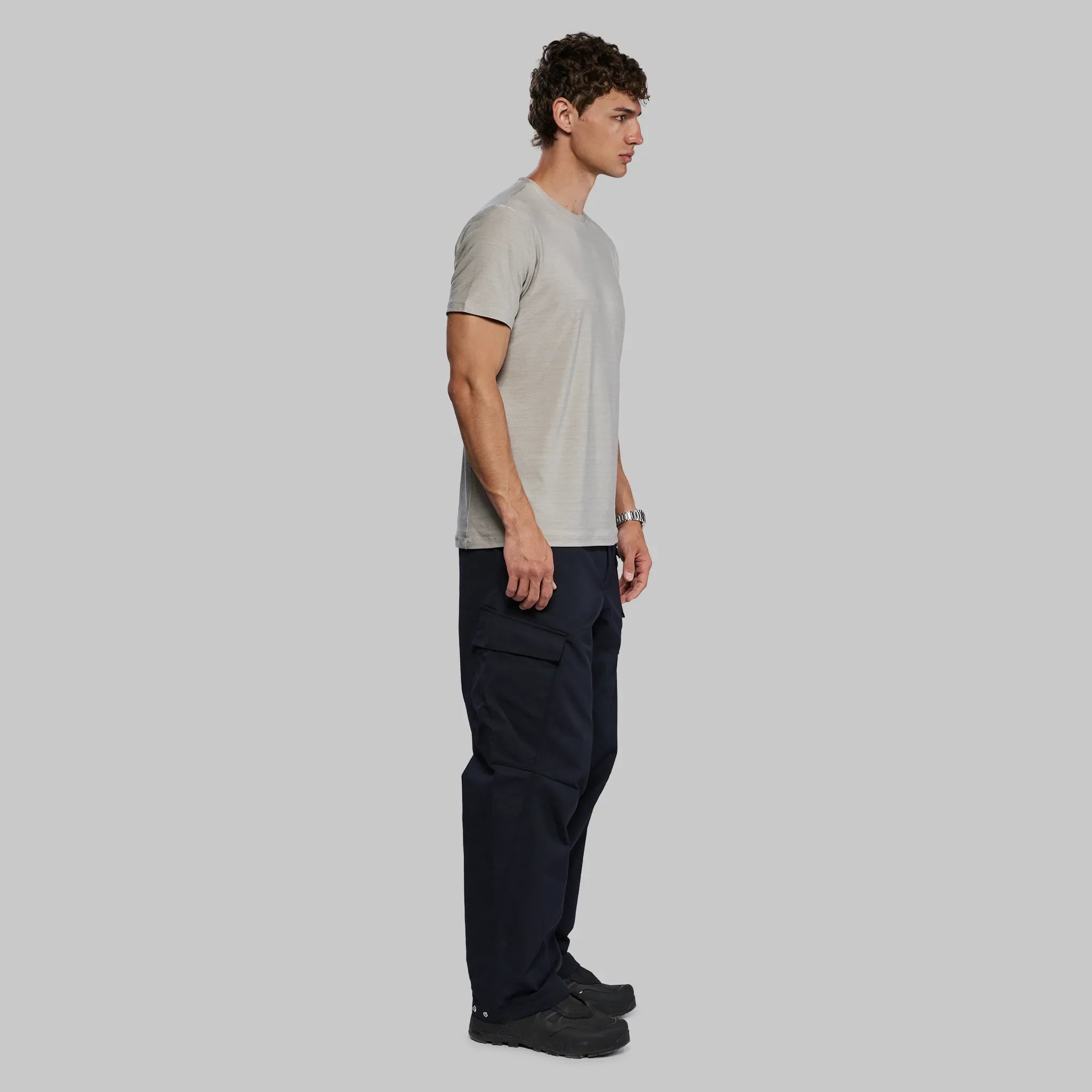 Vollebak Shielding T Shirt Modal Silver Blend