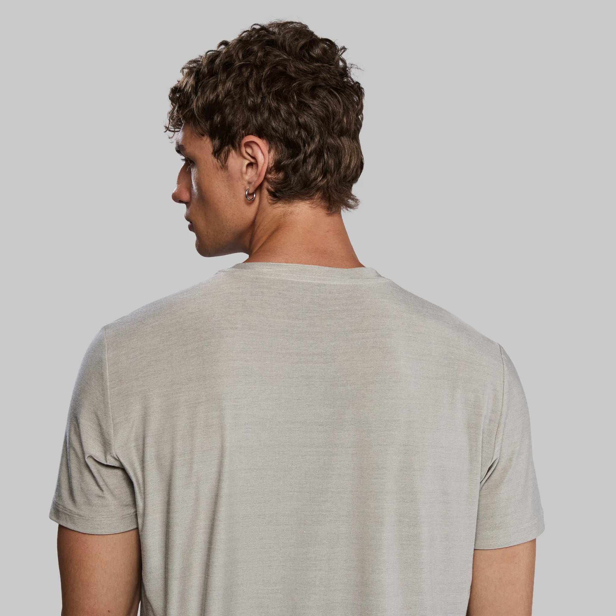 Vollebak Shielding T Shirt Modal Silver Blend