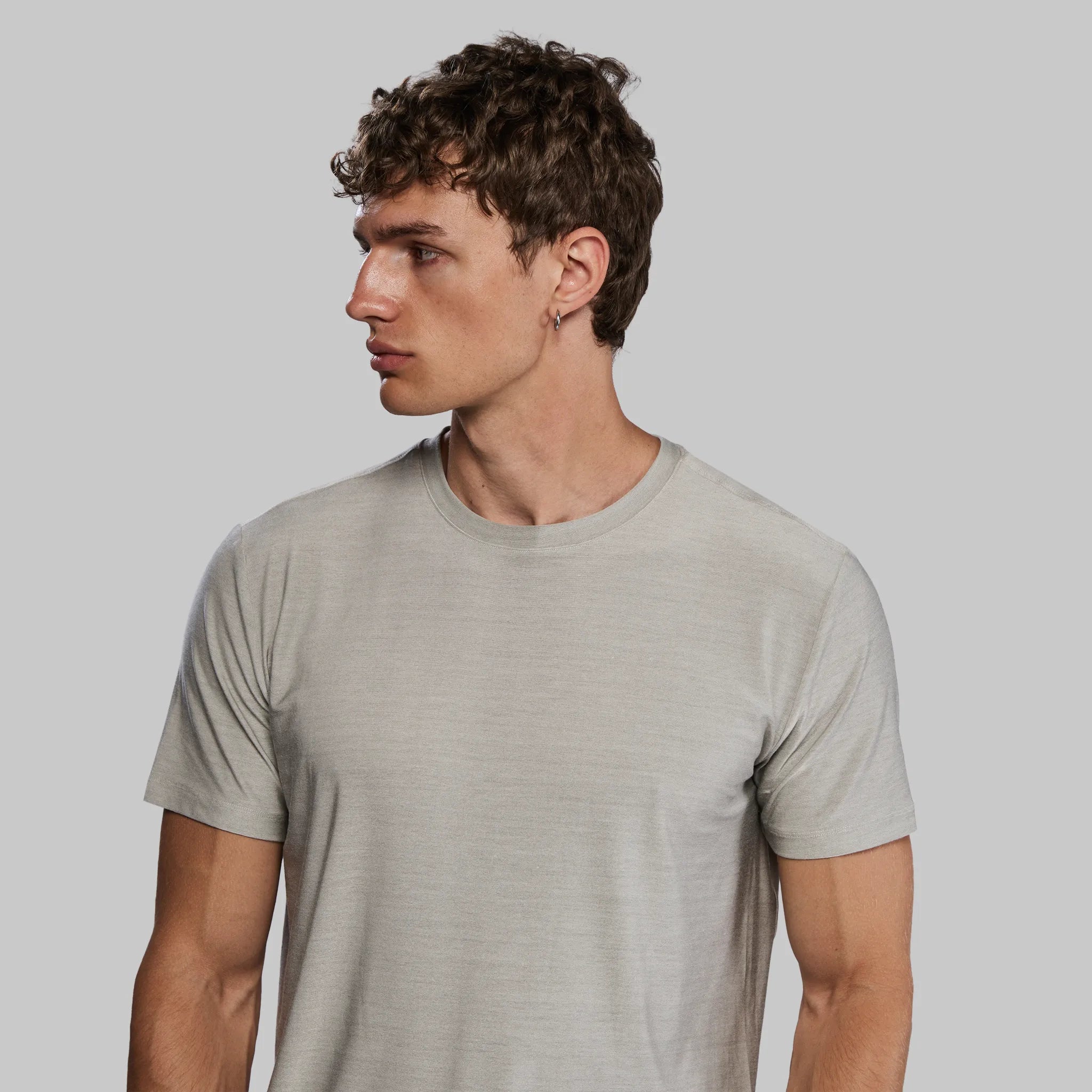 Vollebak Shielding T Shirt Modal Silver Blend